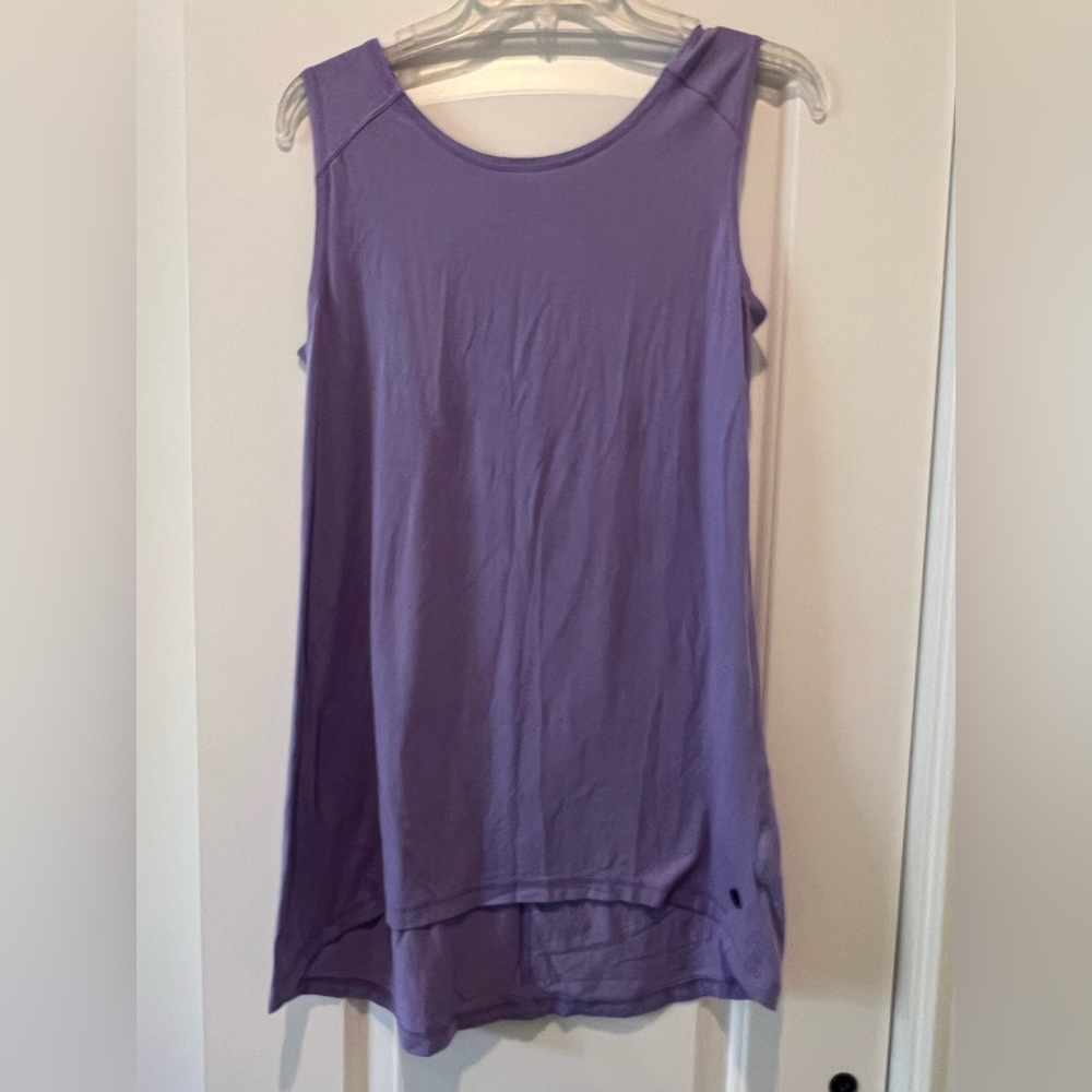 Tasc Purple Sleeveless Women's Athletic Top Woman’s S